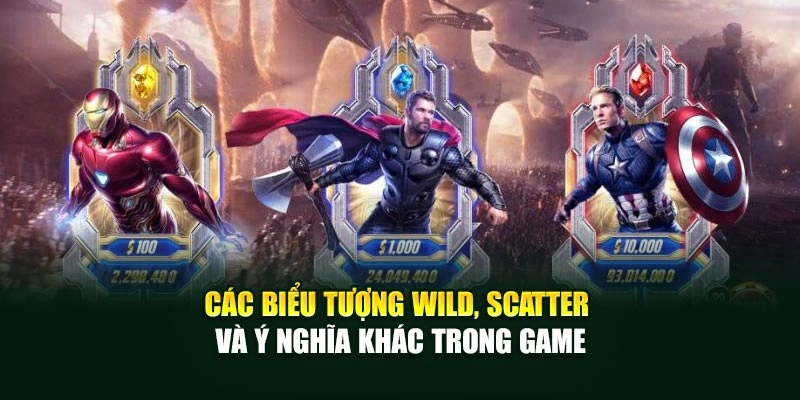 Các biểu tượng Wild, Scatter và ý nghĩa khác trong game