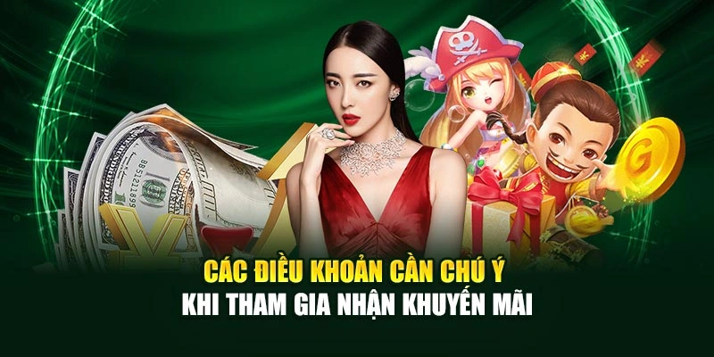 Các điều khoản cần chú ý khi tham gia nhận khuyến mãi