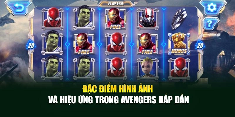 Đặc điểm hình ảnh và hiệu ứng trong Avengers hấp dẫn