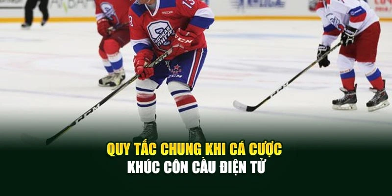 Quy tắc chung khi cá cược khúc côn cầu điện tử